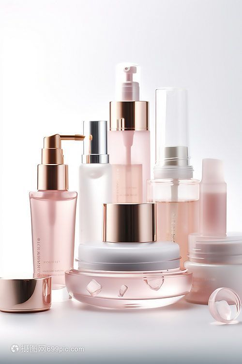 粉黛流光 護膚品瓶身數字藝術的視覺革命